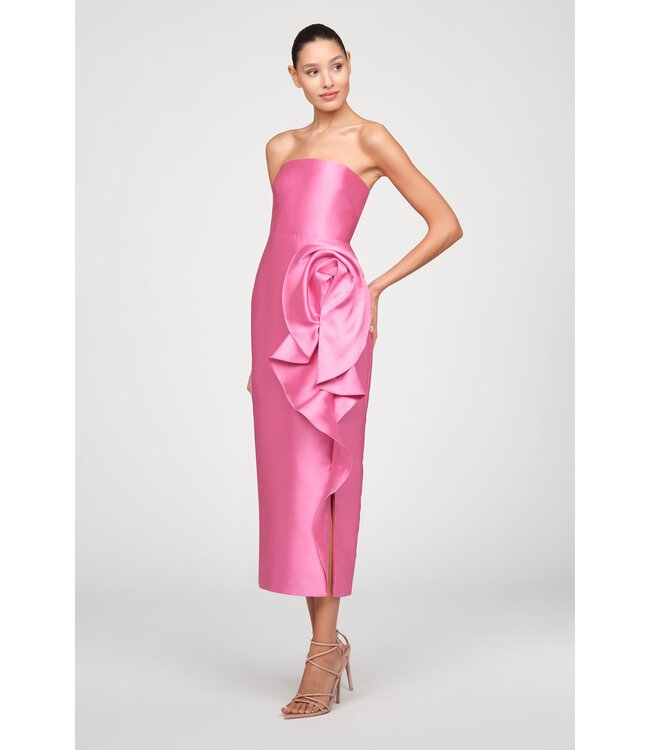 Theia Robe drapée sculpturale Marla