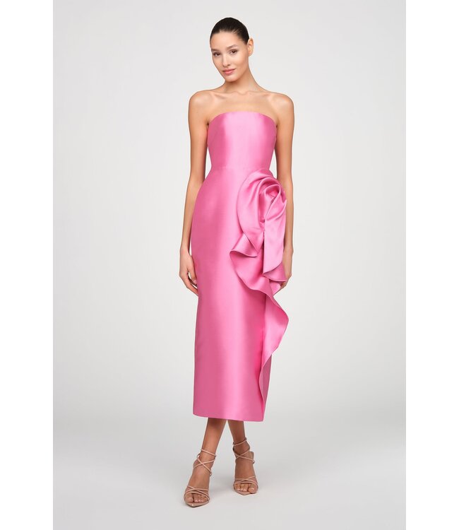 Theia Robe drapée sculpturale Marla