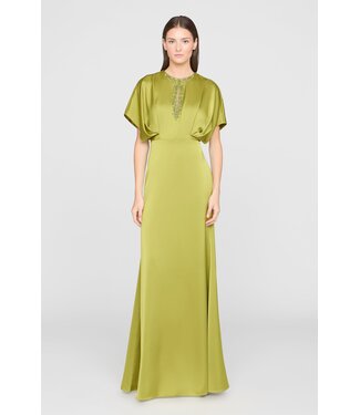 Theia Robe longue évasée Fern