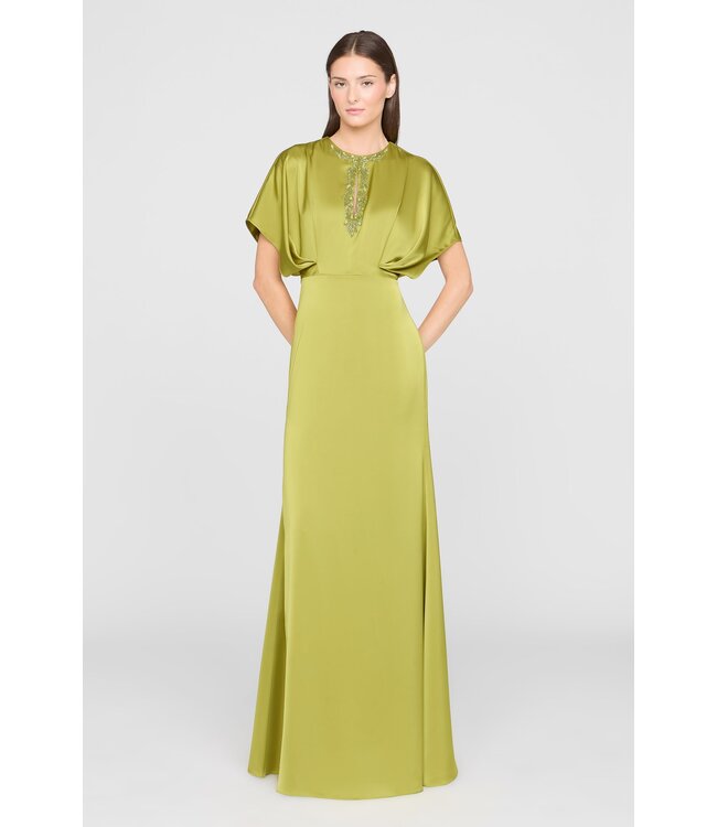 Theia Fern Fit and Flare Gown