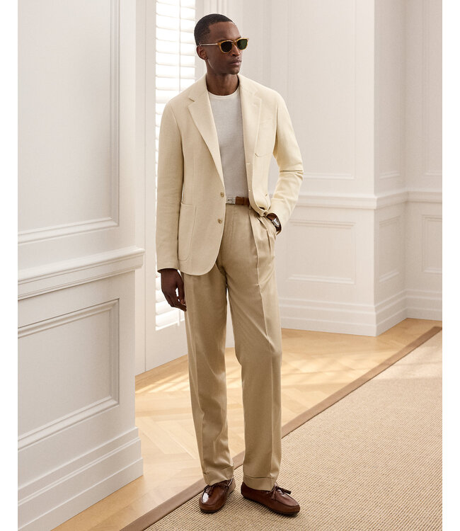 RALPH LAUREN PURPLE LABEL Hadley Hand-Tailored Panama-Weave Jacket