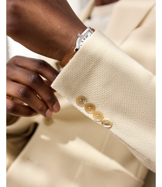 RALPH LAUREN PURPLE LABEL Veste Hadley en tissage Panama, confectionnée à la main