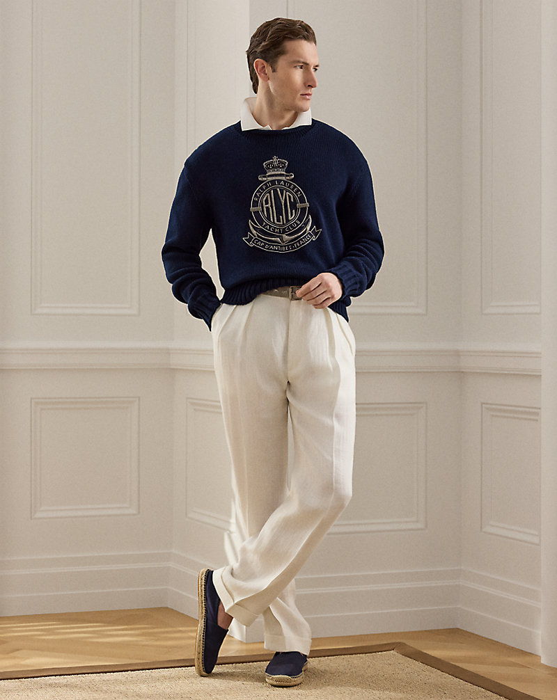 Glenn Hand-Tailored Linen Trouser