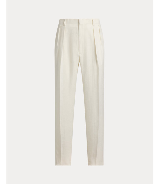 RALPH LAUREN PURPLE LABEL Glenn Hand-Tailored Linen Trouser
