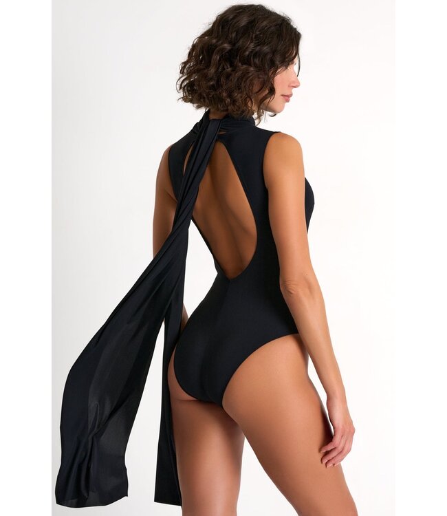 Shan SHAN Nelly Chic High-Neck Swimsuit