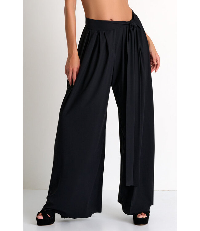 Shan Wide-Leg Palazzo Pants