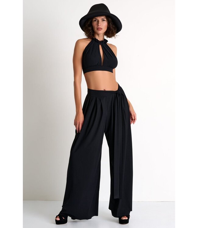 Shan Wide-Leg Palazzo Pants