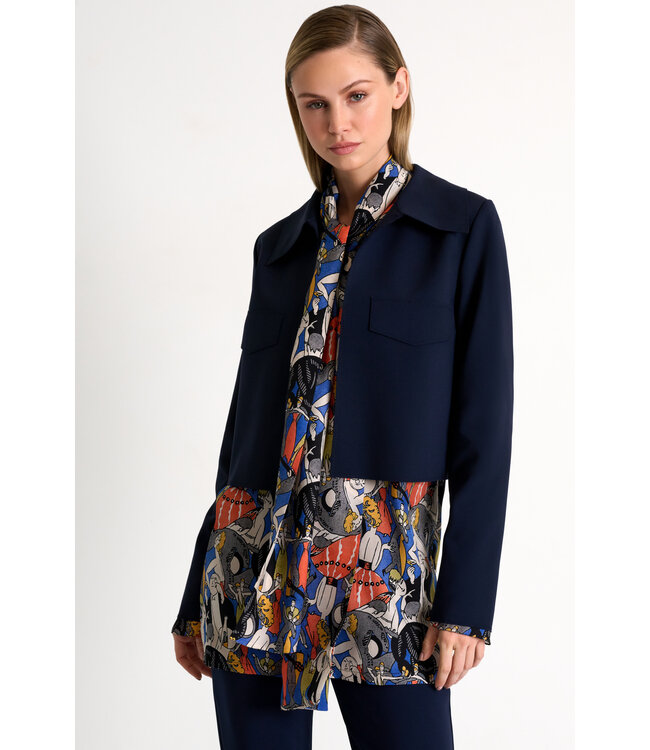 Shan Contemporary Cropped Jacket