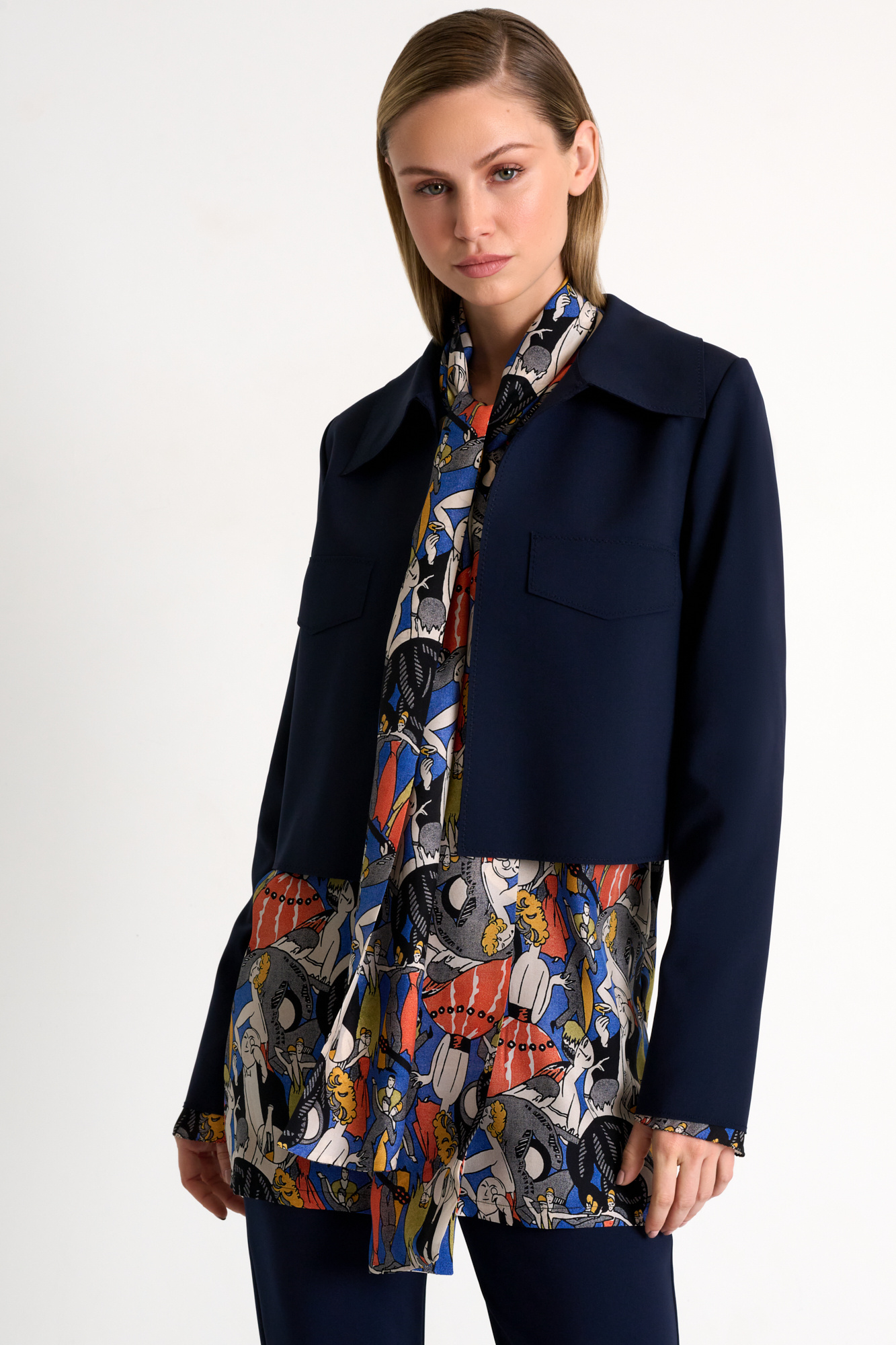 Contemporary Cropped Jacket