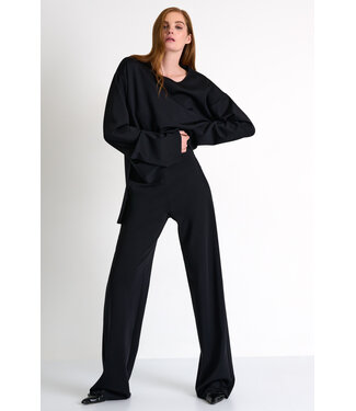 Shan Pantalon tailleur à jambe large