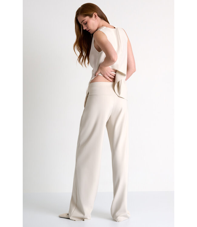 Shan Tailored Wide-Leg Pants