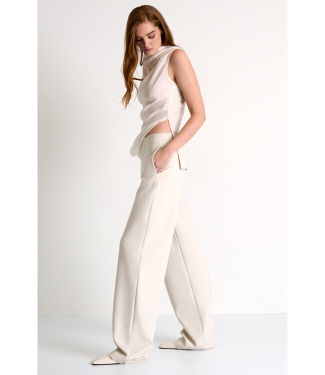 Shan Pantalon tailleur à jambe large