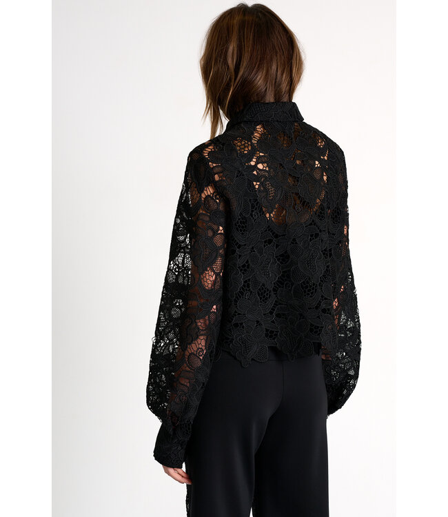 Shan Floral Guipure Lace Blouse