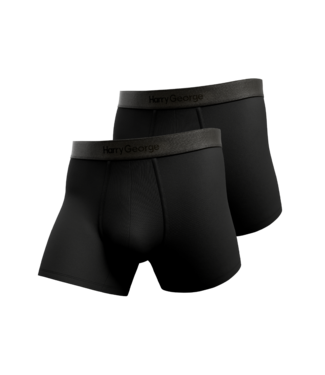 Lot de 2 boxers ajustés - 4 po - Ceintures ton sur ton