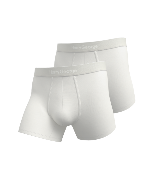 Lot de 2 boxers ajustés - 4 po - Ceintures ton sur ton