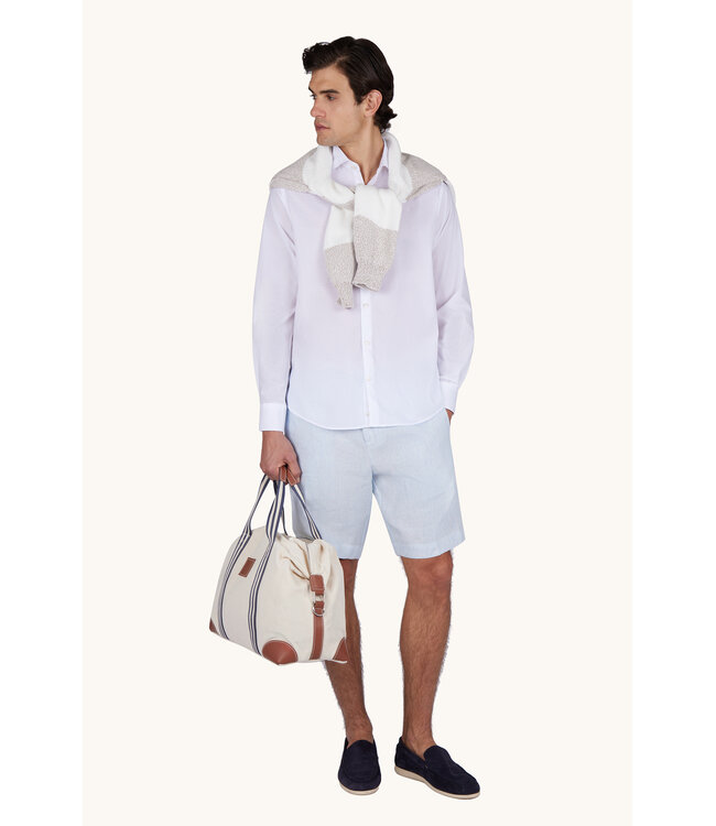 PAUL & SHARK Garment-Dyed Cotton Voile Shirt