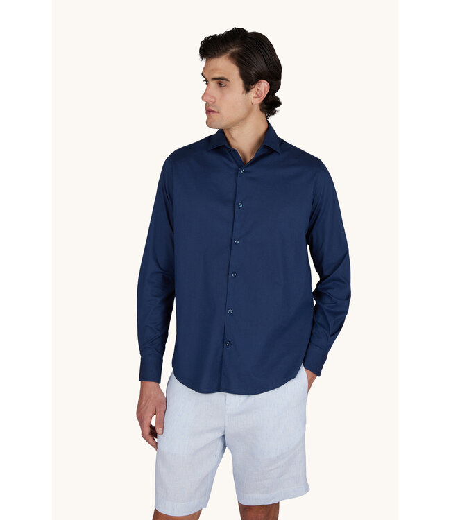 PAUL & SHARK Garment-Dyed Cotton Voile Shirt