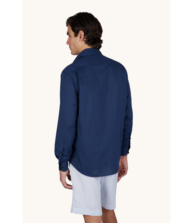 PAUL & SHARK Garment-Dyed Cotton Voile Shirt