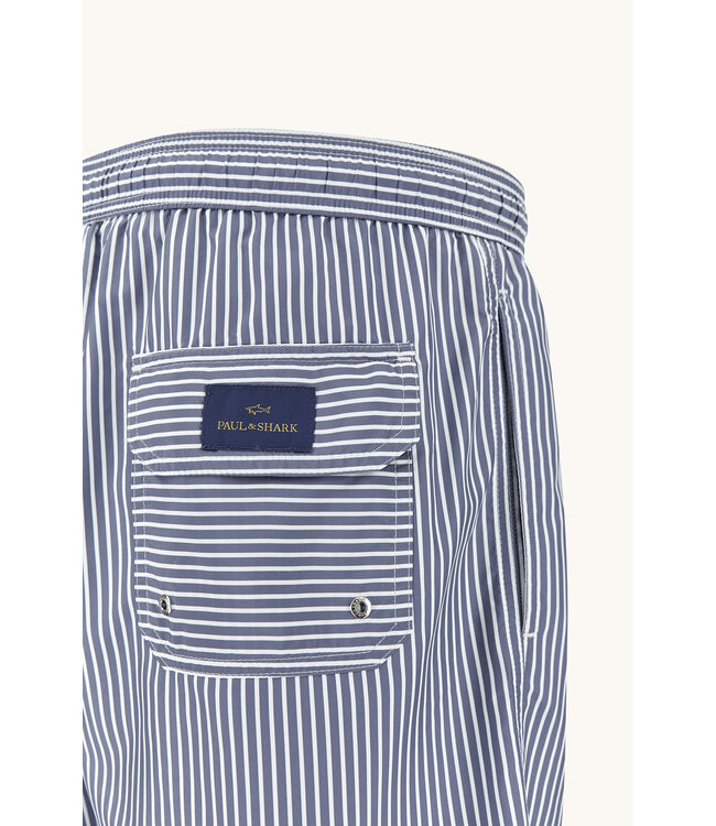 PAUL & SHARK Swimwear Portofino with Oxford Stripe Print