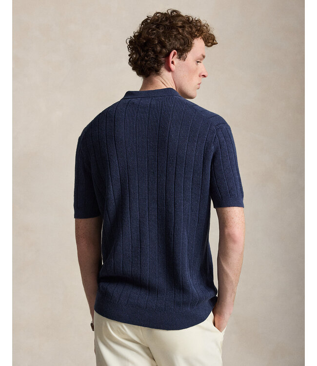 POLO RALPH LAUREN Pull en lin à col Johnny