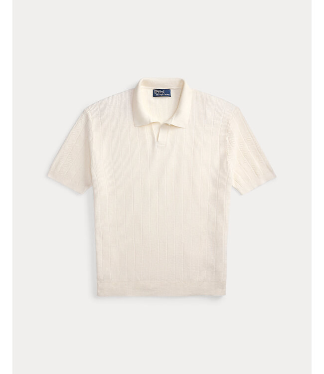 POLO RALPH LAUREN Pull en lin à col Johnny