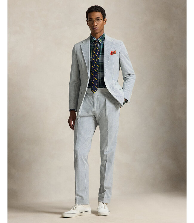 POLO RALPH LAUREN Veste seersucker coupe tailleur Polo Soft