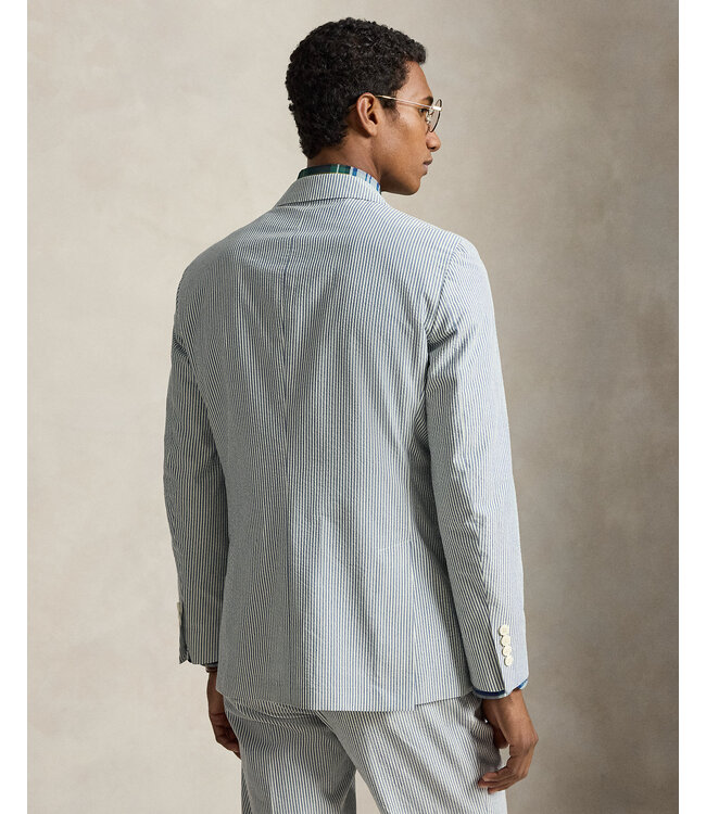 POLO RALPH LAUREN Veste seersucker coupe tailleur Polo Soft