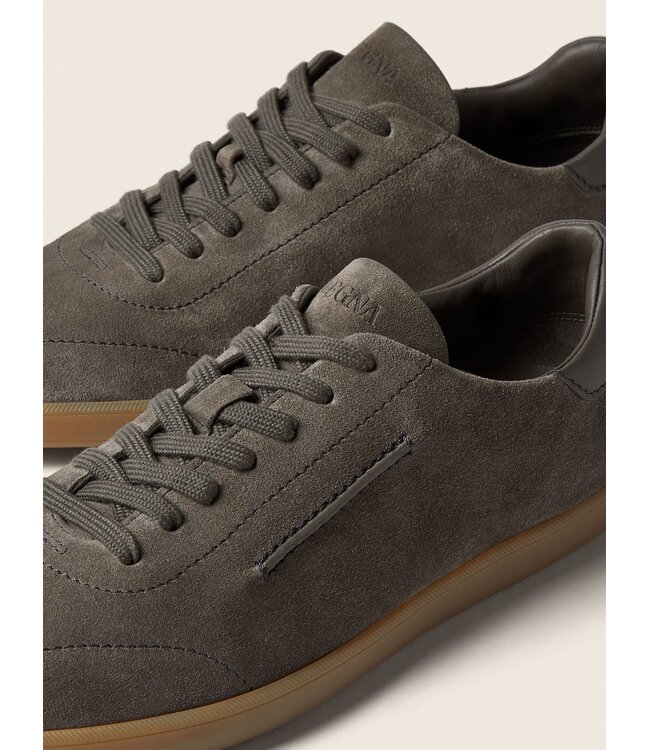 ZEGNA 232 Suede Sneakers