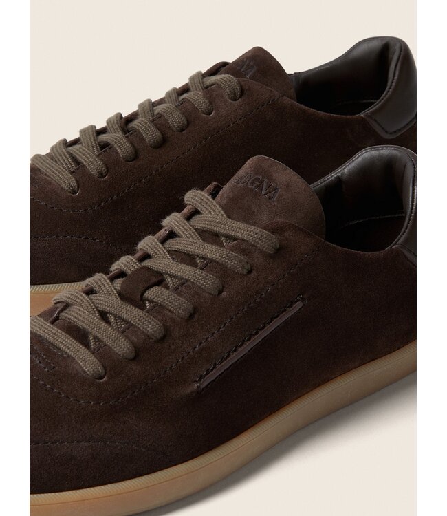 ZEGNA 232 Suede Sneakers