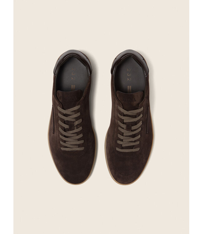 ZEGNA 232 Suede Sneakers