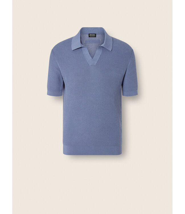 ZEGNA  Premium Cotton Polo Shirt