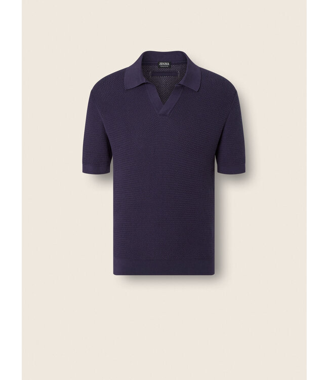 ZEGNA  Premium Cotton Polo Shirt