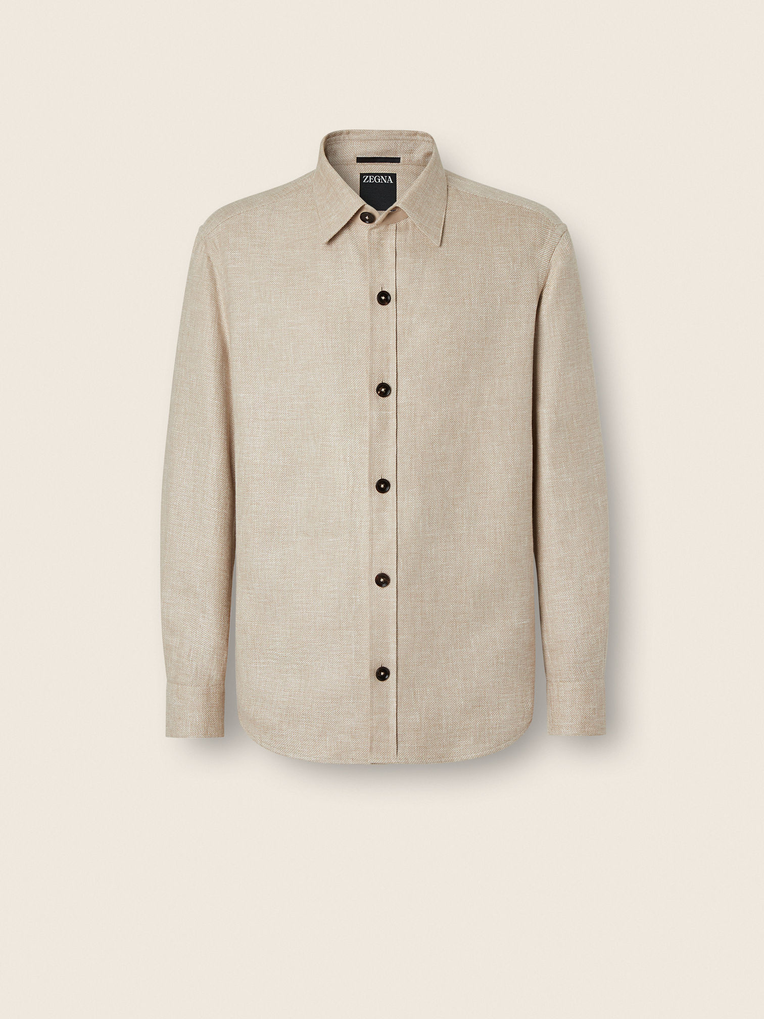 Cashmere Linen and Silk Overshirt