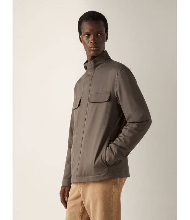 ZEGNA Veste field Motorin 125cc en microfibre