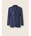 ZEGNA Blue Cashmere Silk and Linen Jacket