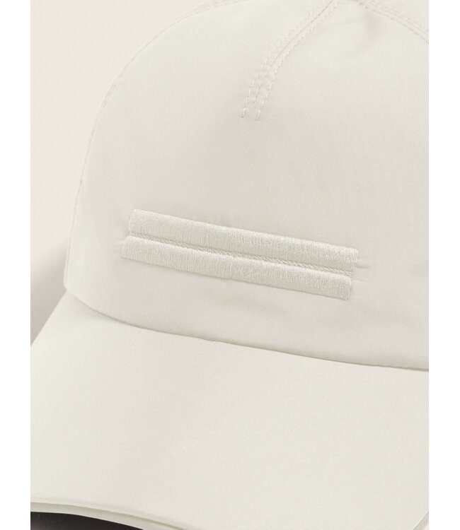 ZEGNA Casquette baseball blanche en tissu technique