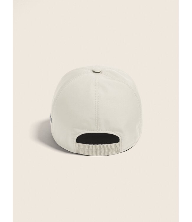 ZEGNA Casquette baseball blanche en tissu technique