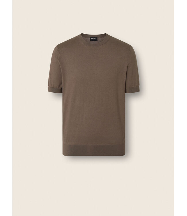 ZEGNA foncé en coton premium