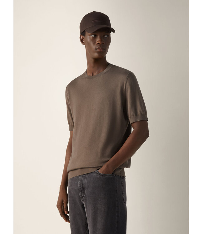 ZEGNA foncé en coton premium