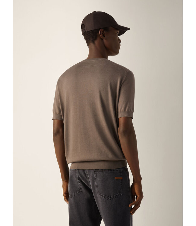 ZEGNA foncé en coton premium