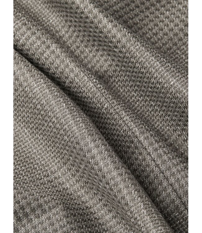 ZEGNA Veste grise et blanche en lin, cachemire et soie