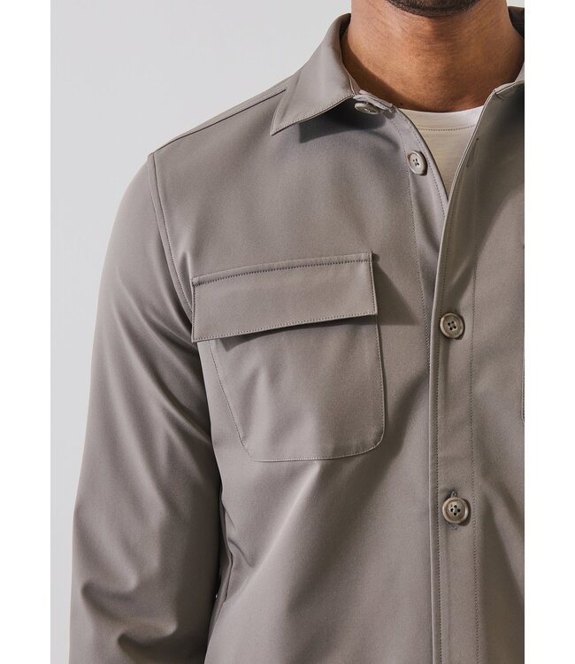 Patrick Assaraf Nucleo Stretch Shirt Jacket