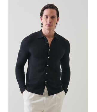 Patrick Assaraf Cotton Cashmere Knit Shirt