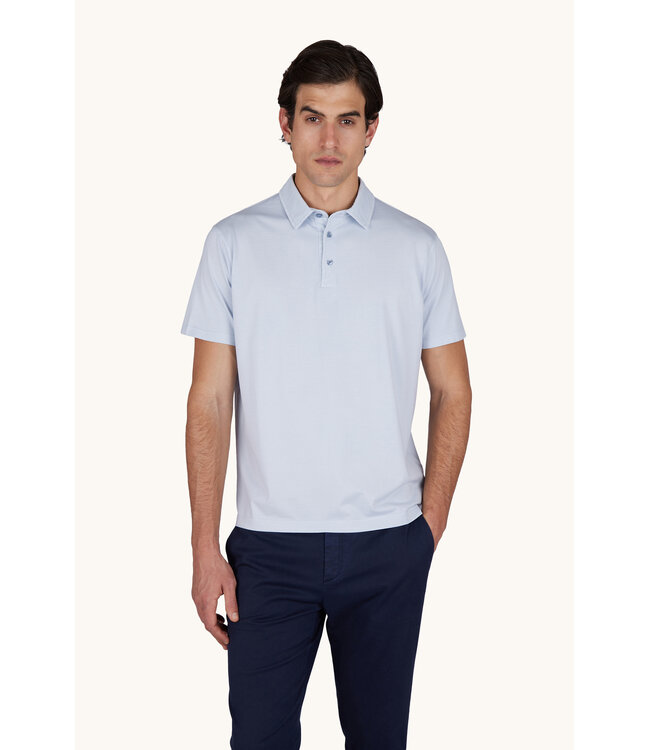 PAUL & SHARK Polo Shirt in Garment-Dyed Suvin Cotton