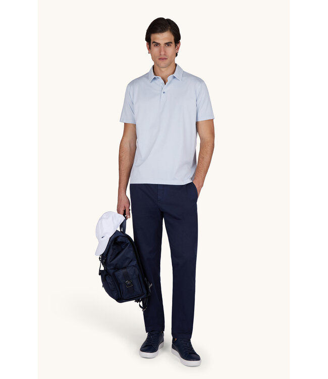 PAUL & SHARK Polo en coton Suvin teint en pièce