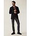 34 HERITAGE Cool Tapered Leg Pants in Ash Twill 34 HERITAGE Cool Tapered Leg Pants in Ash Twill