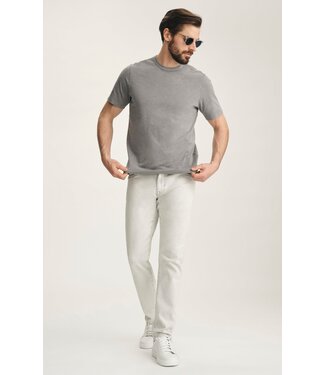 34 HERITAGE Jean Cool à jambe fuselée en Ice Grey Organic Ultra