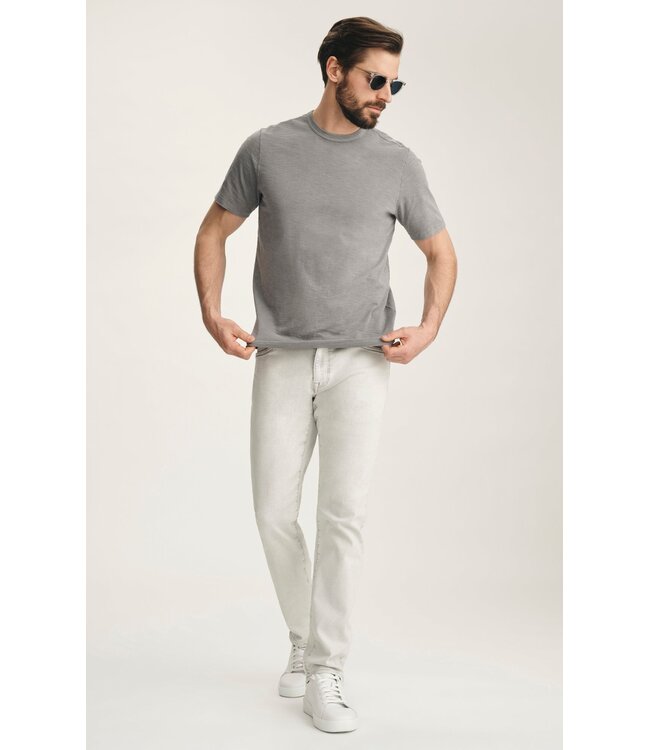 34 HERITAGE Cool Tapered Leg Jeans in Ice Grey Organic Ultra