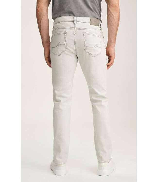 34 HERITAGE Jean Cool à jambe fuselée en Ice Grey Organic Ultra