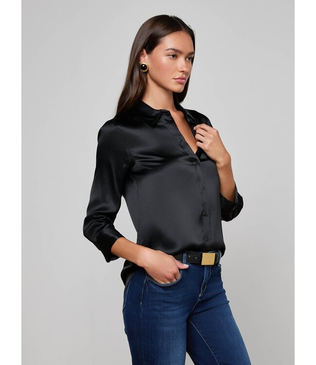 l'agence Blouse en soie Dani